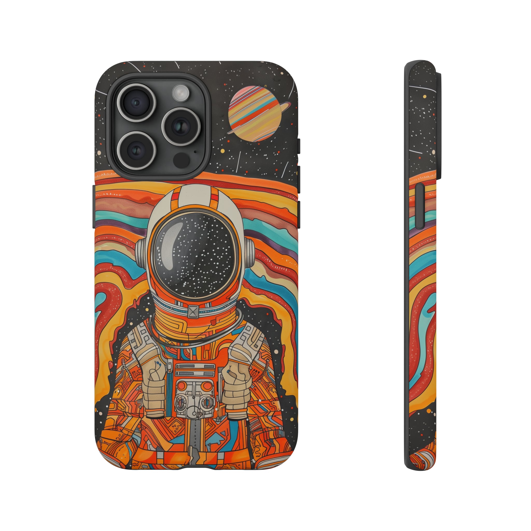 Psychedelic Astronaut Phone Case