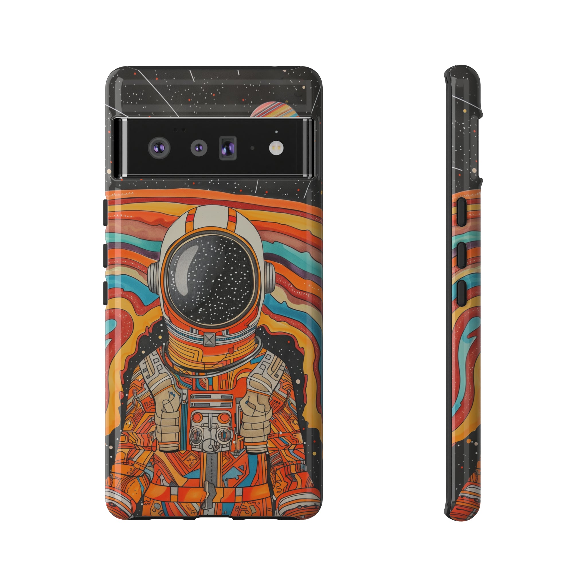 Psychedelic Astronaut Phone Case