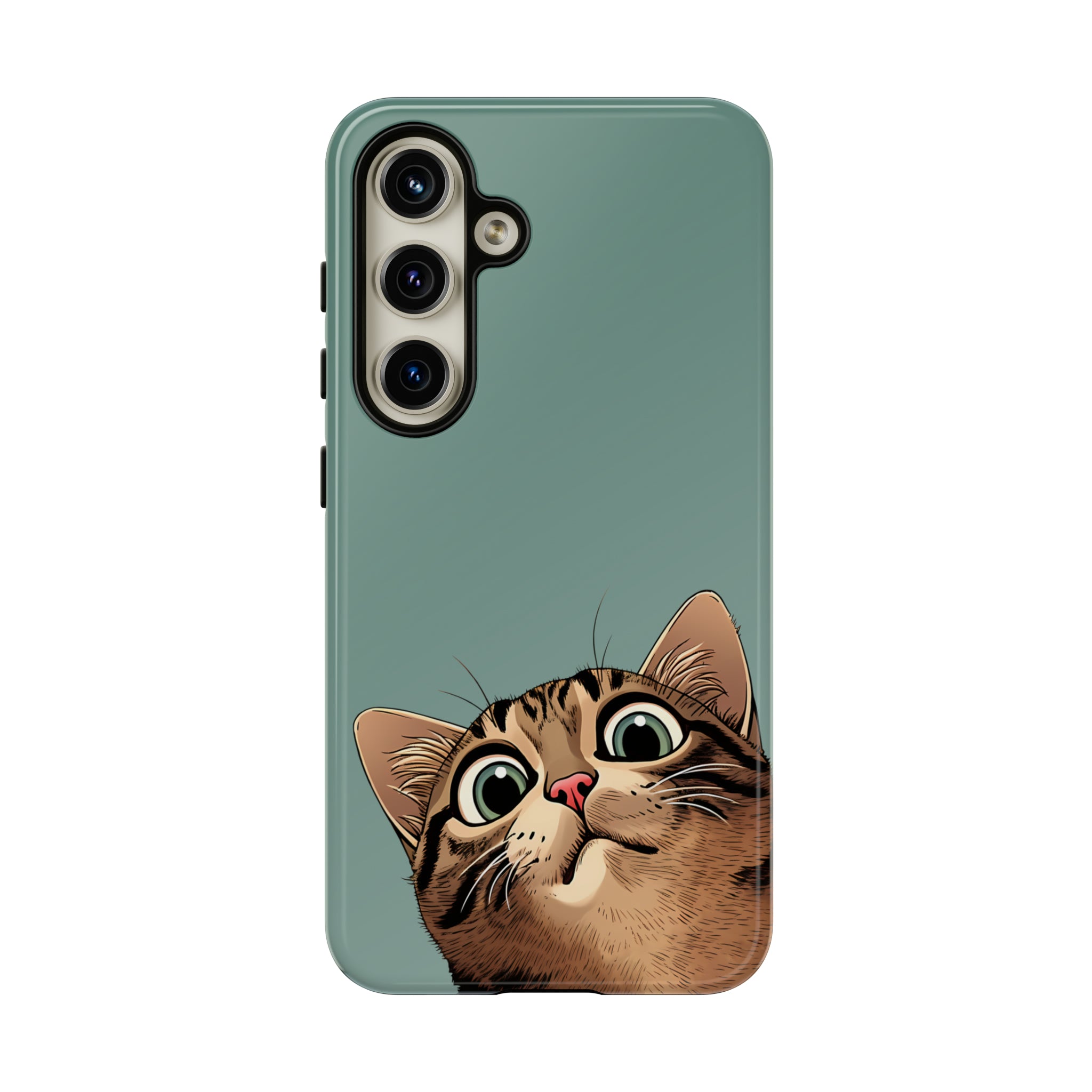 Peeking Cat Phone Case