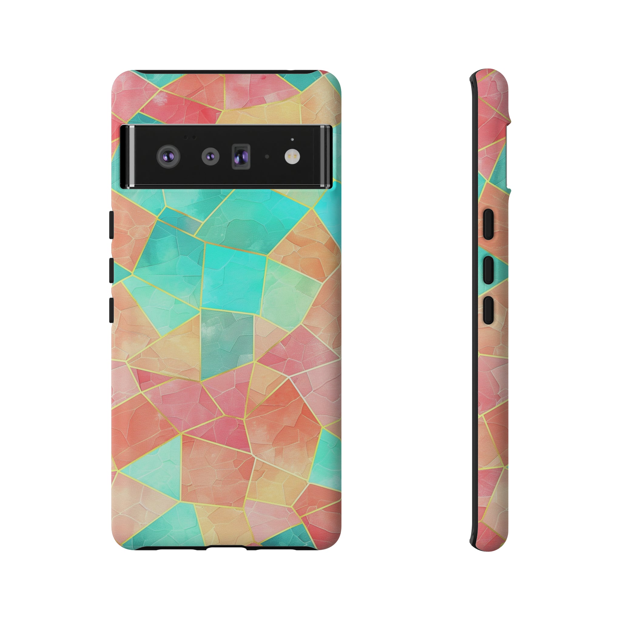 Geometric Pattern Pastel Phone Case