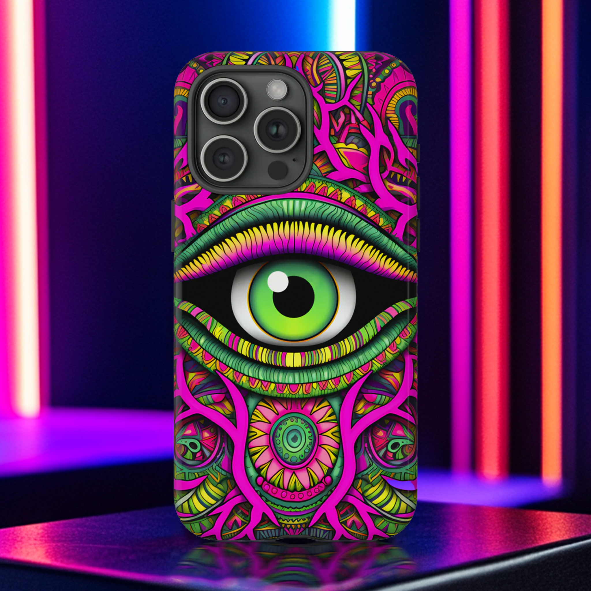 Psychedelic Eye Phone Case