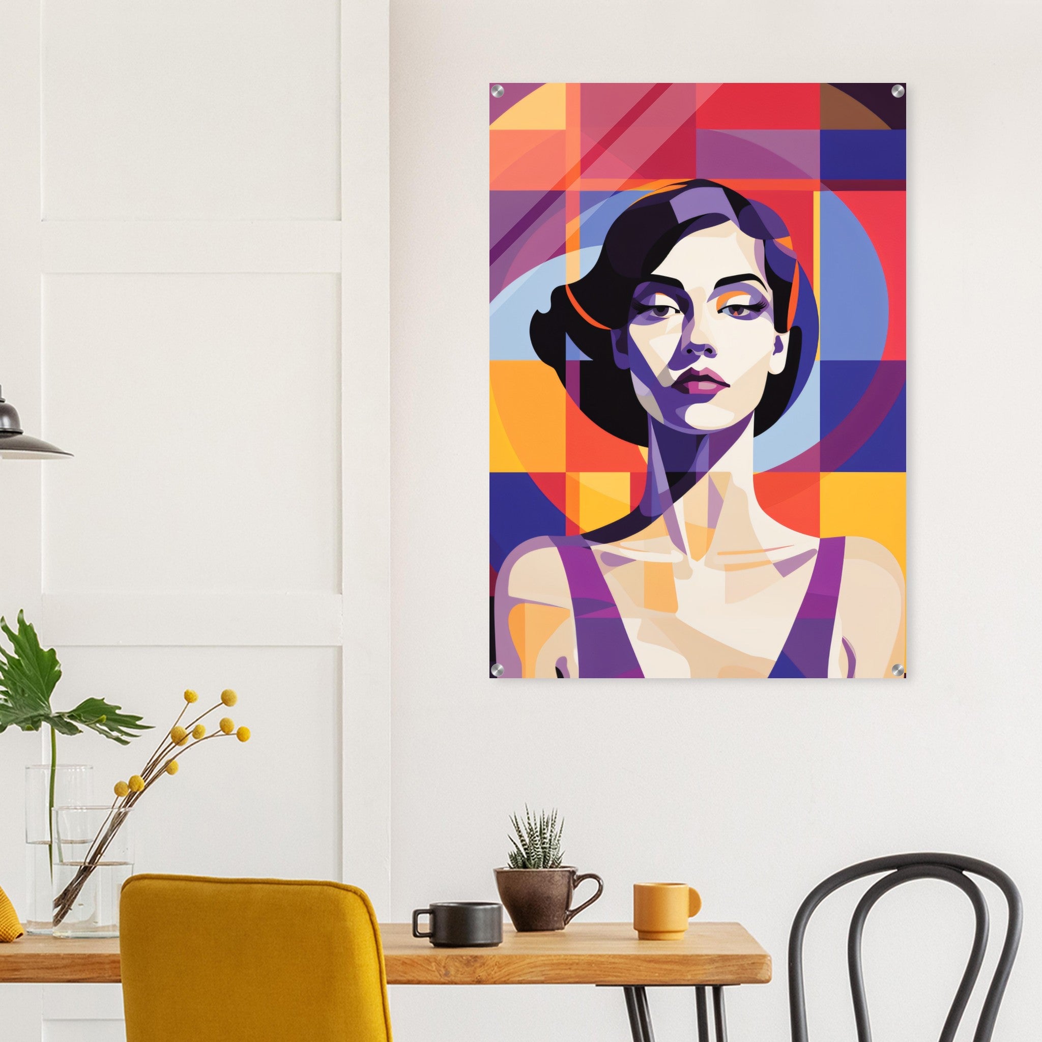 geometric wall art