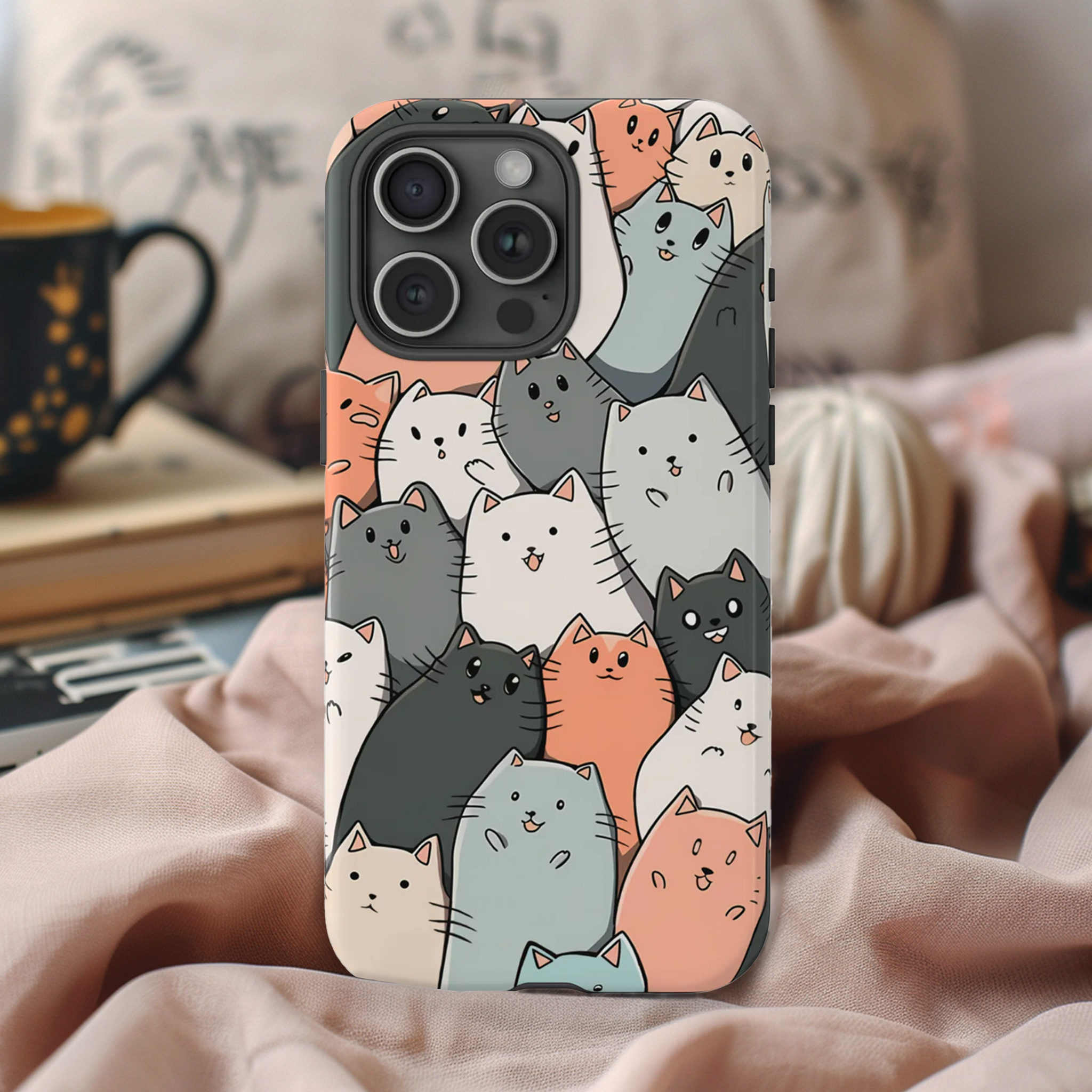 Kawaii Cats Phone Case